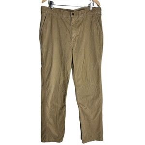 Carhartt RELAXED FIT 100095 253 Mens 37x35 Khaki Twill 5 Pocket Work Pants